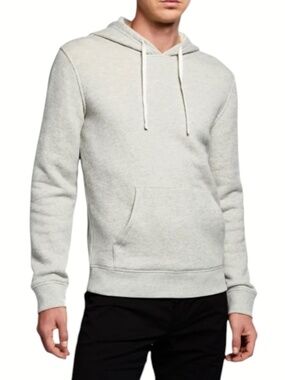 Vince French Terry Hoodie Gray